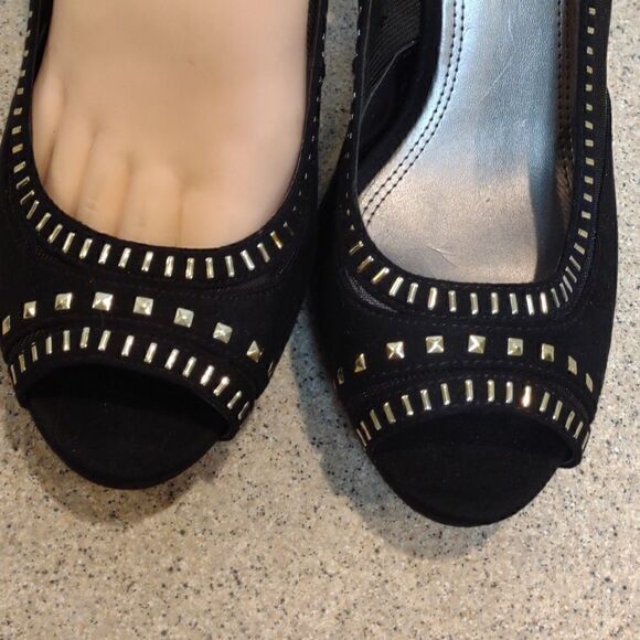 👍 Sexy Black Heels. Size9 A12 - Picture 6 of 9